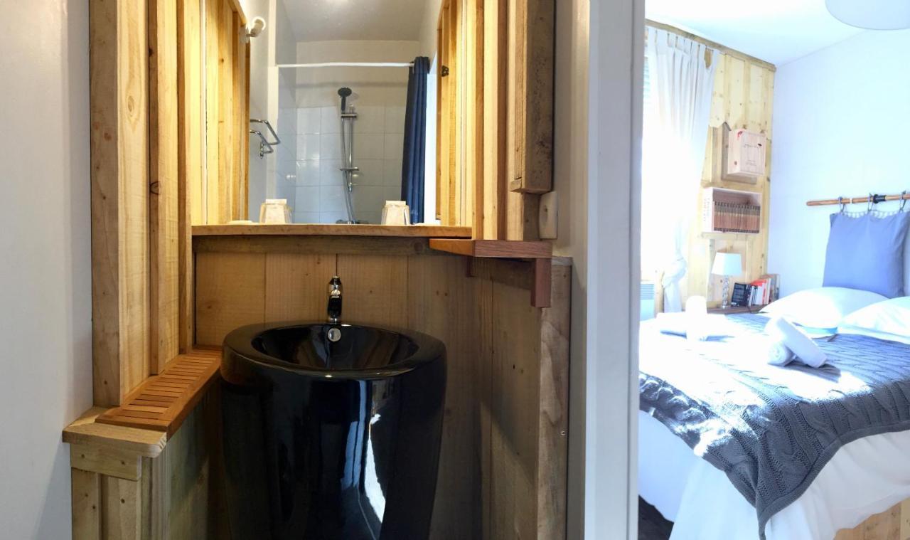 Hotel Le Caillebotis Lège-Cap-Ferret Kamer foto