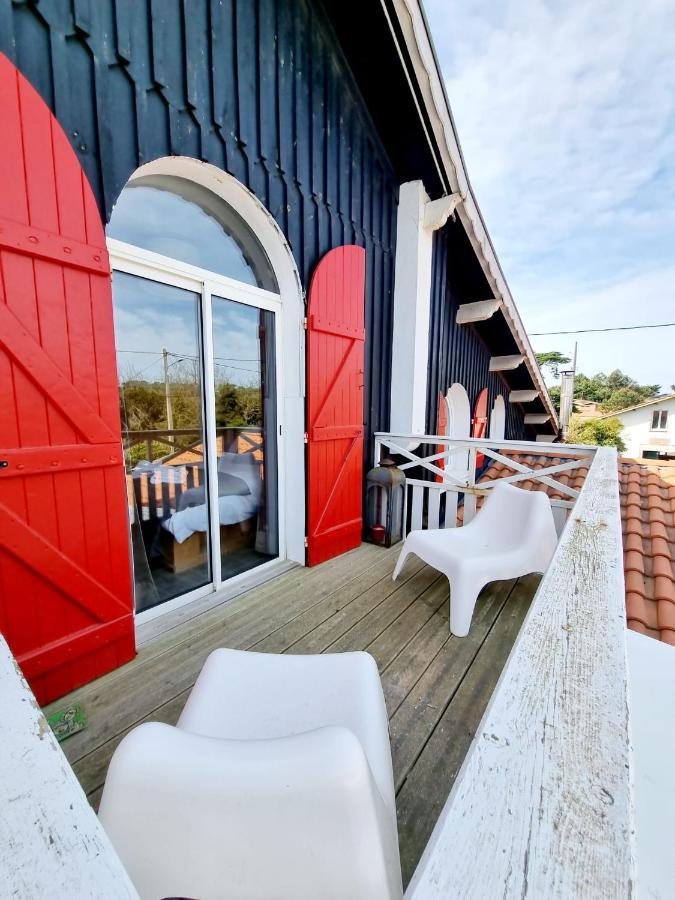 Hotel Le Caillebotis Lège-Cap-Ferret Buitenkant foto